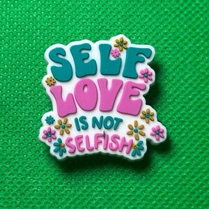 🌼 (5/$10 or 10/$15) NEW Self Love Affirmations Croc Shoe Charm Collection